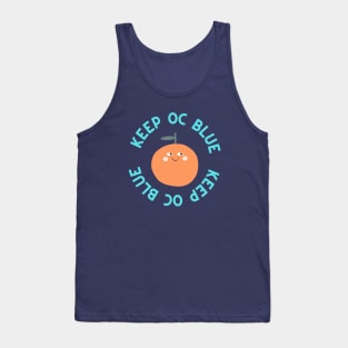 Keep OC Blue Orange Tank Top